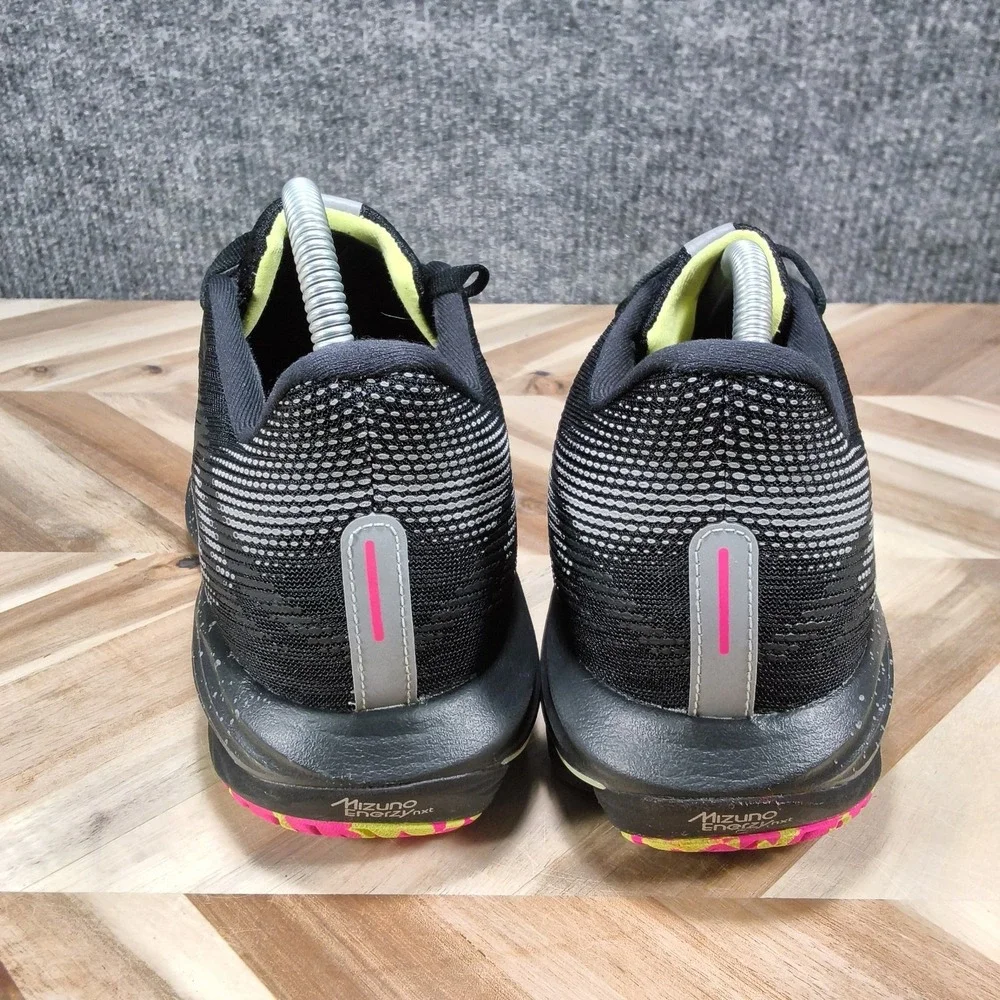 Mizuno Wave Rider 28 Men's Running Shoes Size 9 Black Pink J1GC246301 Sneakers